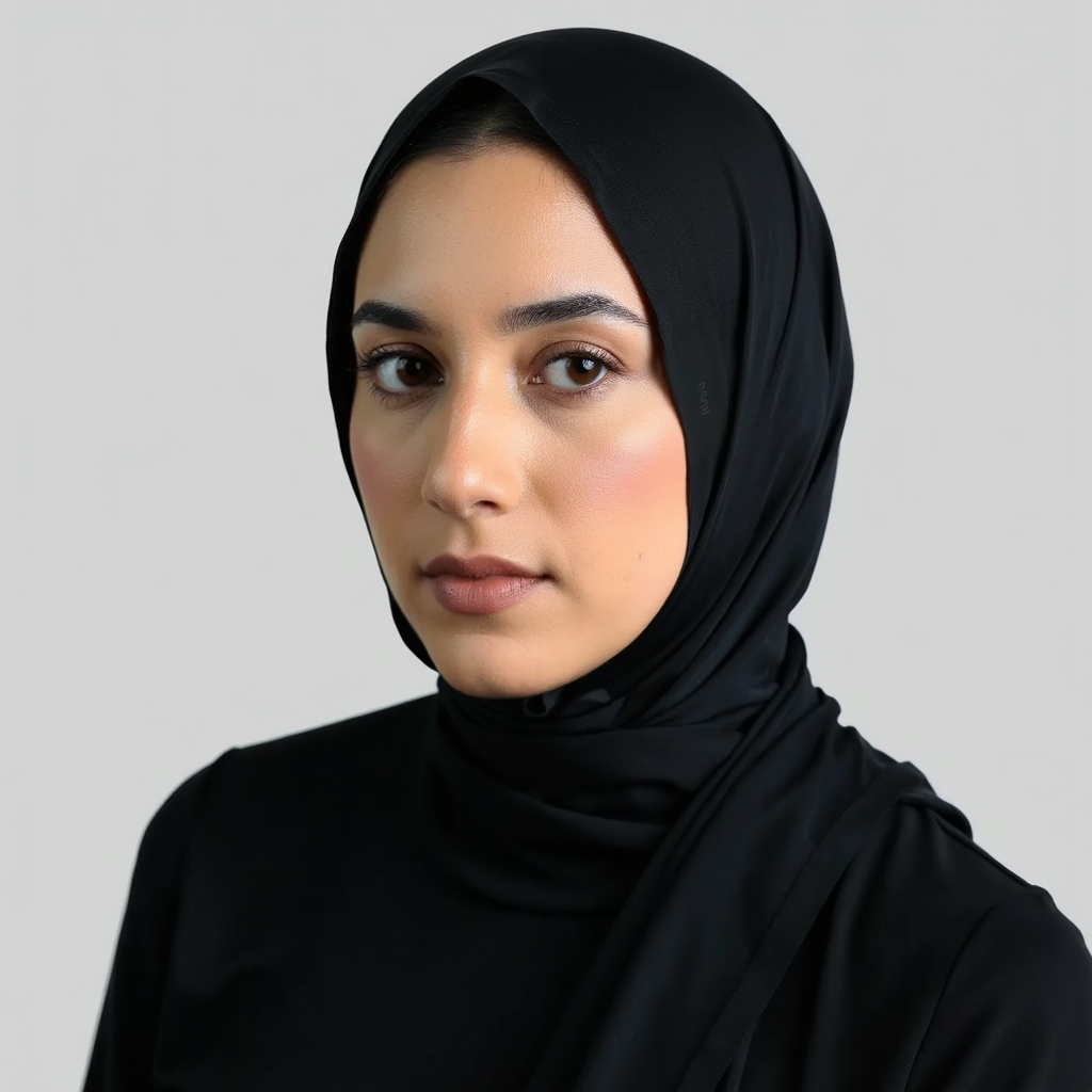 Sports Hijab - Black