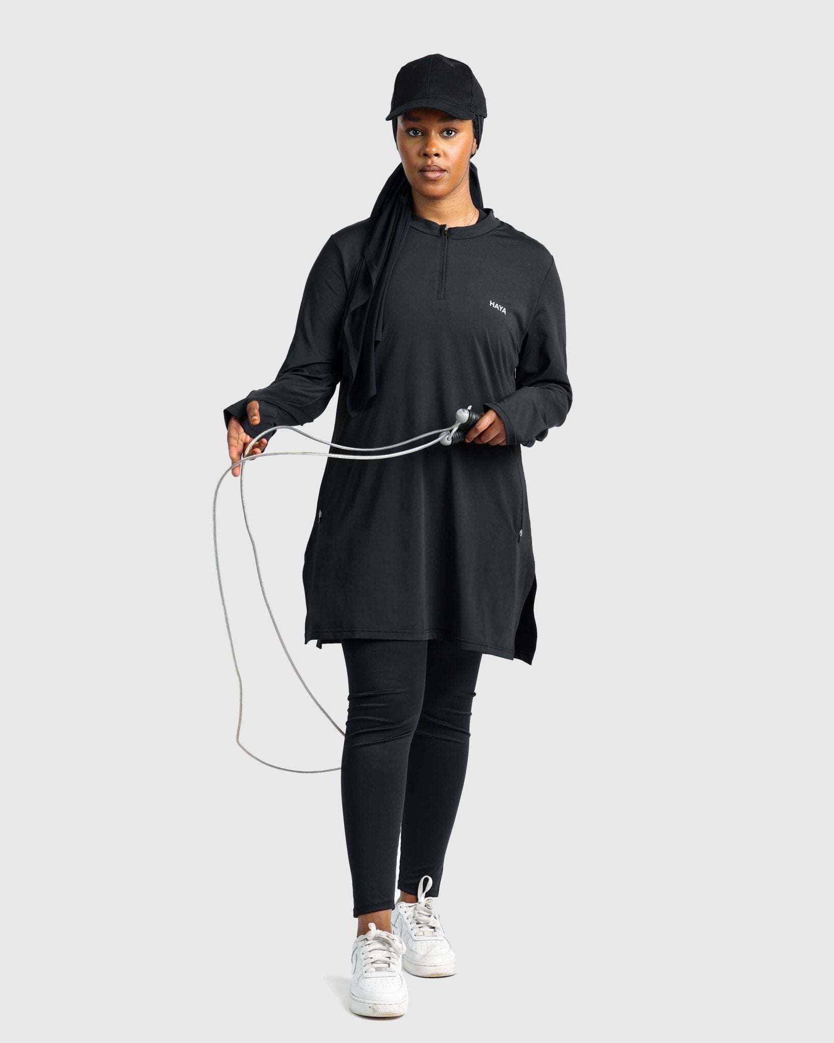 Essential Training Top - Black