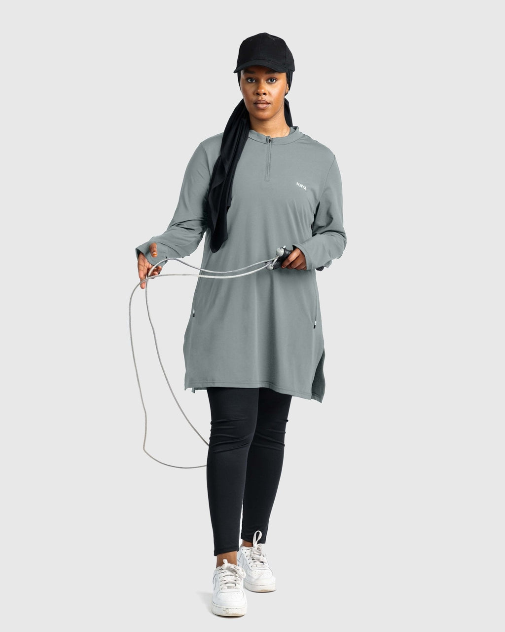 Essential Training Top - Grey