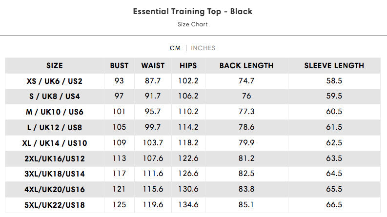 Essential Training Top - Grey